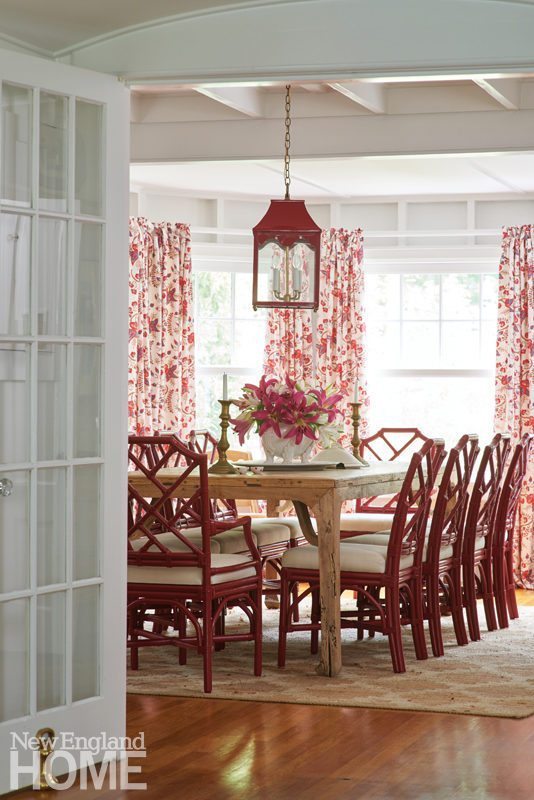 Dining Room Ceiling Paint Ideas Part - 35: French Doors Lead From The Living Room To The Dining Room Where A Warm Blend Of Colors Creates A Welcoming Atmosphere, Especially In The Evening, ...