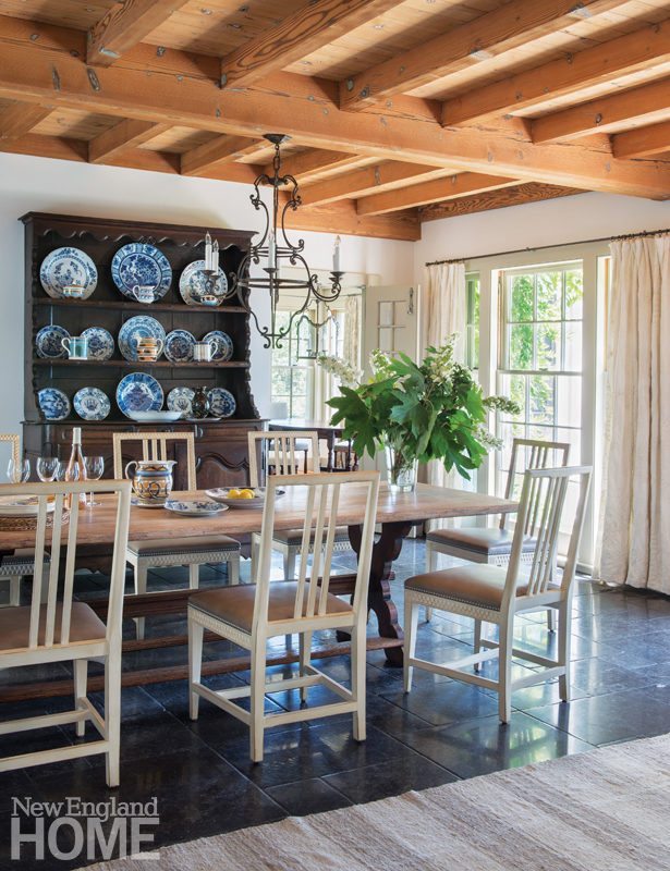 Style And Sustaility On Cape Cod New England Home Sustainable Cape Cod Dining Room
