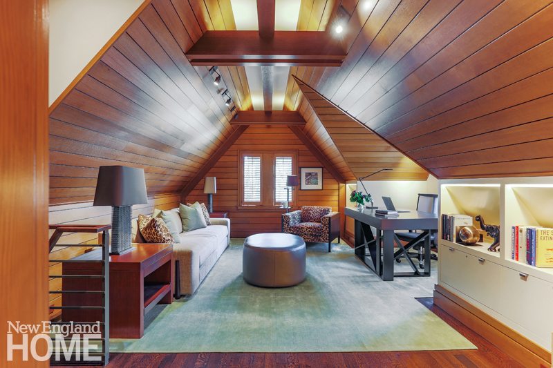 An Updated Tudor Style Home In Wellesley New England Home Magazine