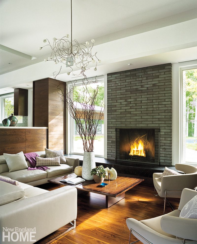 modern vermont living room