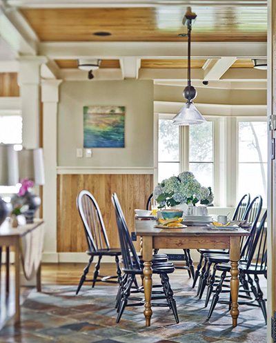 Vermont Farm Table with Windsor Chairs