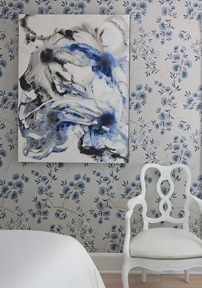Lynne Scalo Blue and White Room 
