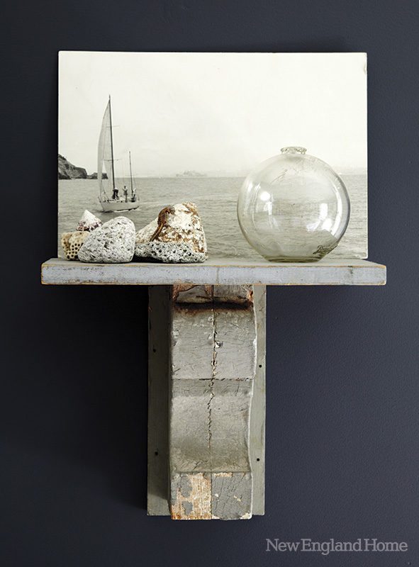 Arrangements In Gray And White New England Home Magazine Nancy Ross