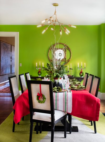 Concord Holiday House Tour Megan Pesce Christmas Tree Dining Room