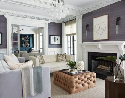 A Classic Suburban Boston Home Updated for Modern Living