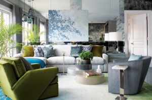 A Stylish New Look for an Aging Boston Penthouse