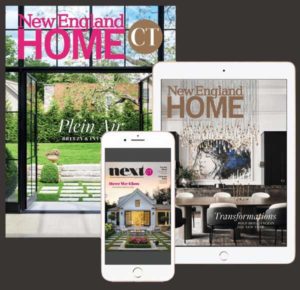 Collage of Magazine Cover and Digital Edition Covers on a Phone and and Tablet